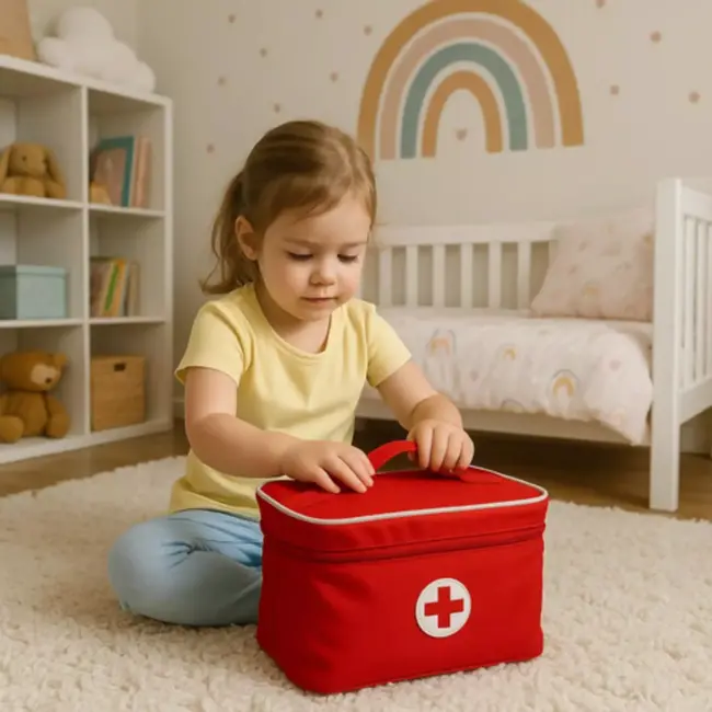 Kruzzel dokterskoffer kinderen – complete medische speelset met EHBO-tas