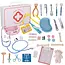 Kruzzel XXL dokterskoffer kinderen – uitgebreide medische speelset – inclusief kaakmodel