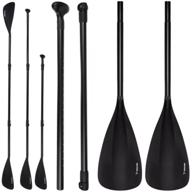 Trizand peddel SUP en kajak – 4-delig en verstelbaar tot 229 cm – met klikverbinding