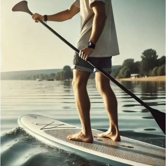 Trizand peddel SUP en kajak – 4-delig en verstelbaar tot 229 cm – met klikverbinding