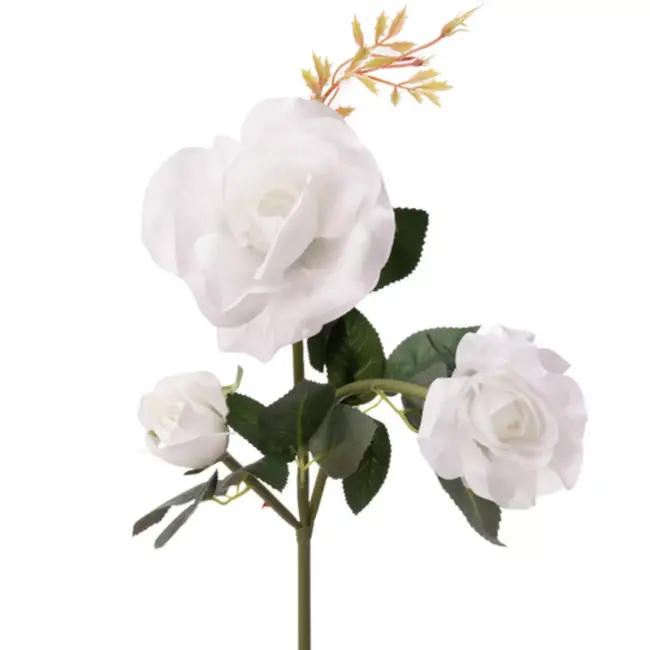 Gardlov solar rozenlamp – LED tuinverlichting met 3 bloemen – kleurrijk en weerbestendig