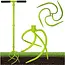 Gardlov bodemlosmaker tuin – handcultivator met spiraalvormige tanden – ideaal voor borders