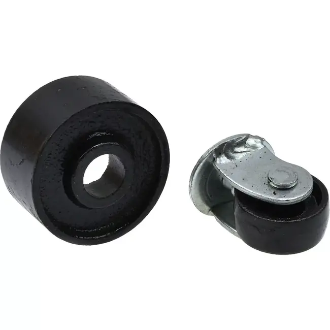 GEKO Wielenset voor hydraulische krikken - Geschikt voor 2T en 2,5T - Mobiliteit en stabiliteit