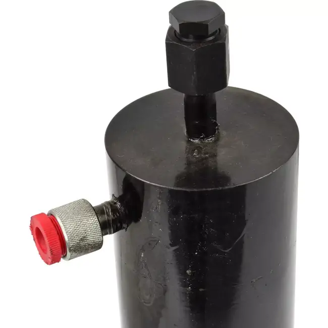 GEKO Hydraulische cilinder - 30 ton - Voor werkplaatspers - Met drukmeter - Verstelbaar - Geschikt voor 30-50 ton