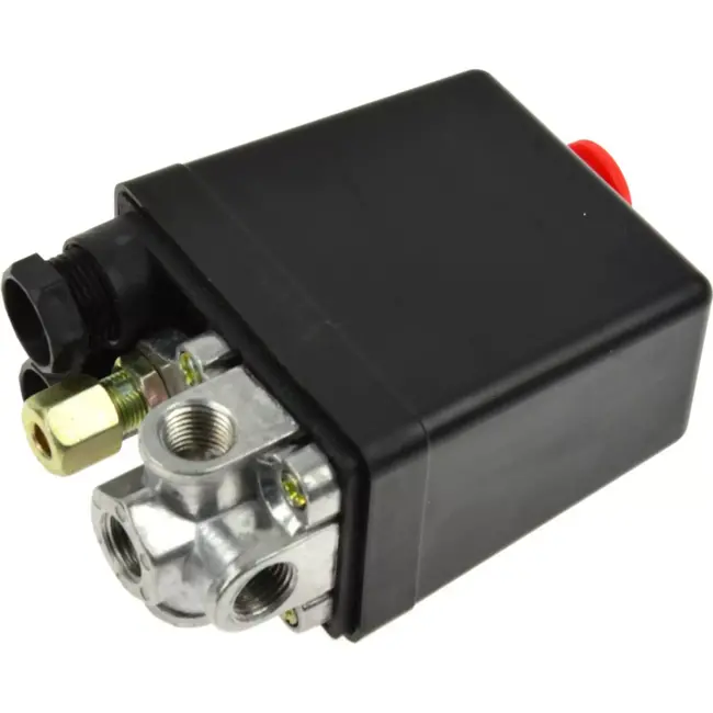 GEKO Vierweg drukschakelaar - Compressor 100L - 240V - 16A - Heavy-duty