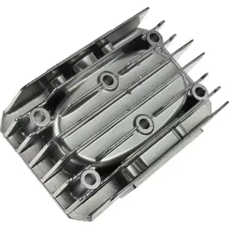 GEKO Compressor cilinderkop - 100L - Twee schroefgaten - Voor filters en buizen - Nieuw onderdeel