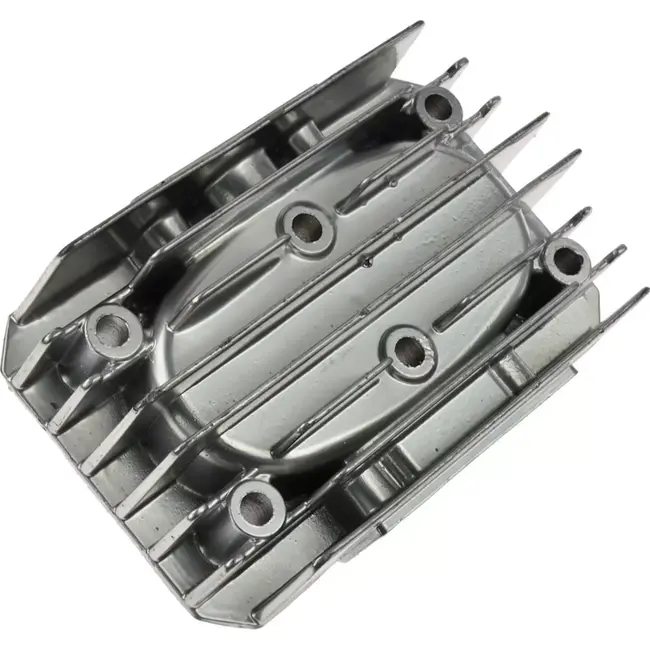 GEKO Compressor cilinderkop - 100L - Twee schroefgaten - Voor filters en buizen - Nieuw onderdeel