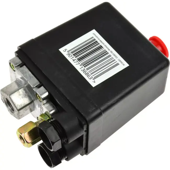 GEKO Drukschakelaar - Regelklep - Voor luchtcompressor - 100L - Eenvoudige installatie