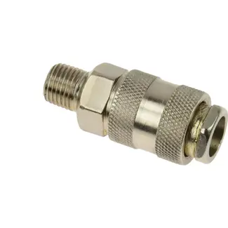 GEKO Snelkoppeling voor compressor - 50 liter - Universele aansluiting - Onderhoudsvrij