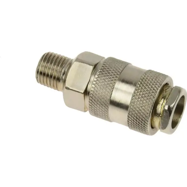 GEKO Snelkoppeling voor compressor - 50 liter - Universele aansluiting - Onderhoudsvrij