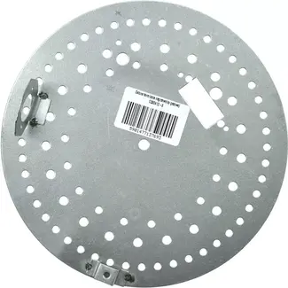 GEKO Windscherm voor gasverwarming - Metaal - Compact opvouwbaar - Beschermt tegen wind - Geschikt voor buitengebruik