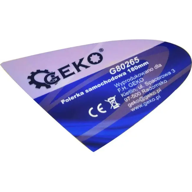 GEKO Stickerverwijderaar - Getand - Voor polijstapparaat - Beschermt lak - Efficiënt en snel