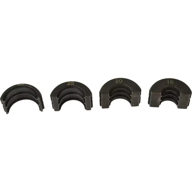 GEKO Stenen voor mechanische PEX krimptang - Geschikt voor 16-32 mm buizen - Duurzaam en betrouwbaar