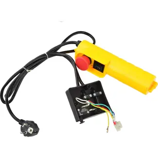 GEKO Schakelaarsysteem - Elektrische takel - 300/600 kg - Voor garages en werkplaatsen - 12 meter hefhoogte