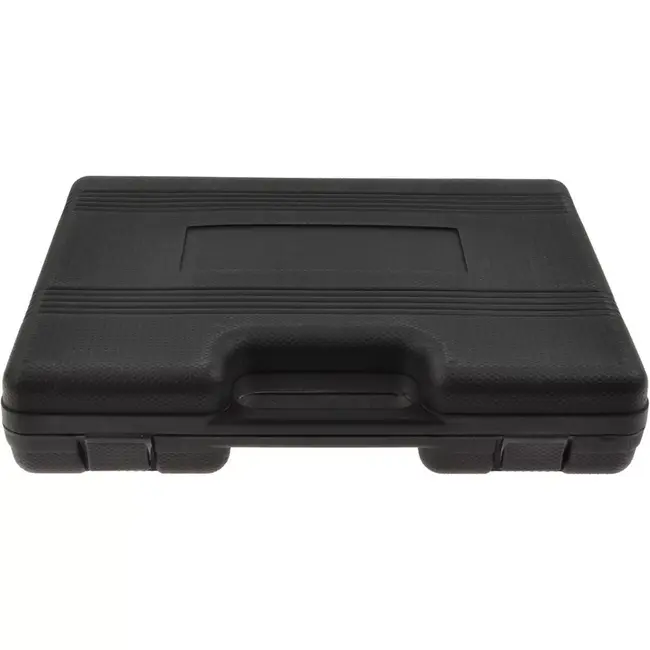 GEKO Blow-molded koffer - 108-delige doppenset - Chroom vanadium - 6-punts flank - Opbergkoffer