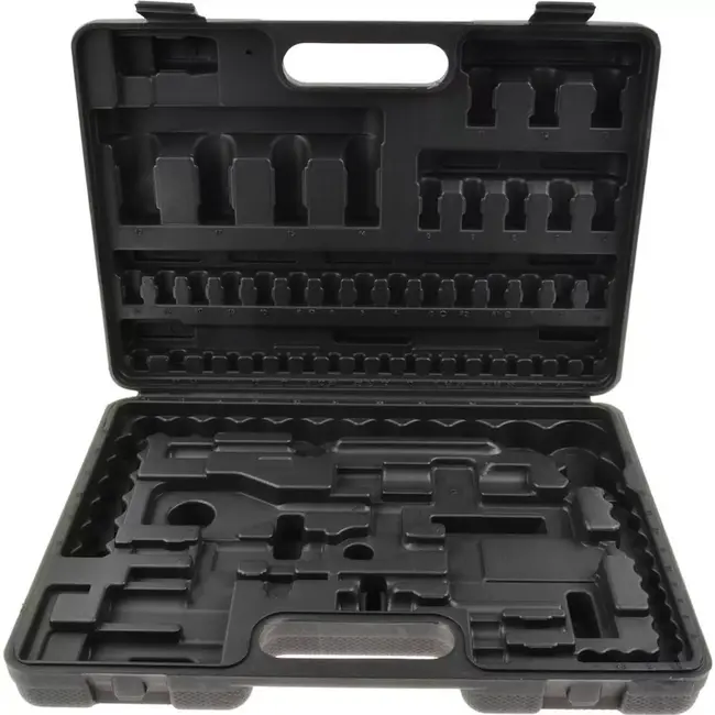 GEKO 94-delige dopsleutelset - Inclusief 1/4" en 1/2" ratels - Voor thuis en werkplaats - Met draagkoffer