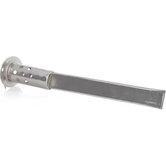 GEKO Vouwmes - M398 staal - Parelmoer afwerking - Titanium handvat - 3,1 cm blad