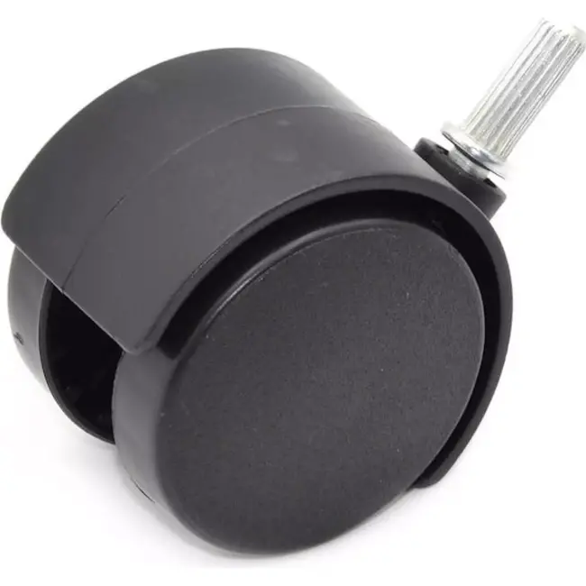 GEKO Wiel voor nat- en droogzuiger - Zwenkwiel - Eenvoudige installatie - Zwart