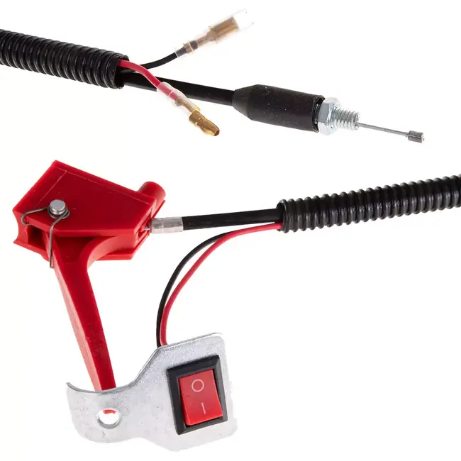 GEKO Schakelaar voor grondboor - Aan/uit en gasklep bediening - Geschikt voor G84021 - Compact ontwerp - 0,1 kg