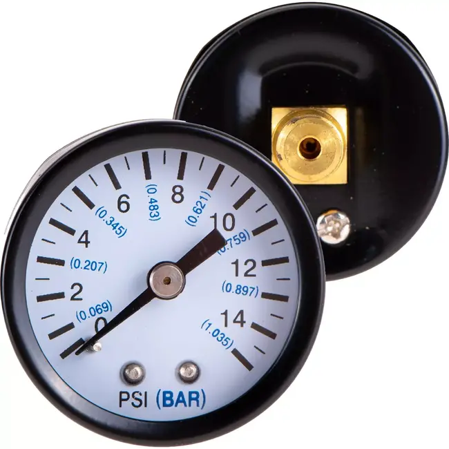 GEKO Manometer - Drukmeter voor dieselkachels - LCD scherm - Verschilmeting - Adapterkit