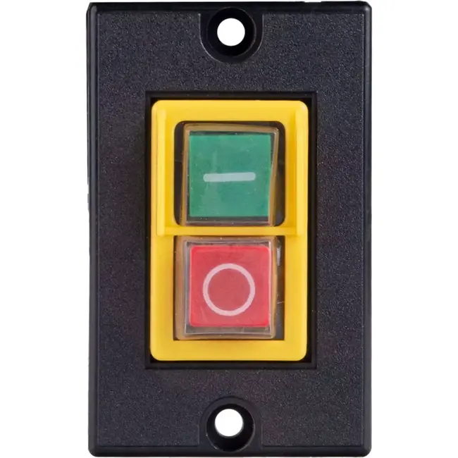 GEKO Vervangschakelaar - Tegelsnijmachine - 3 meter snoer - 3 stopcontacten - Zwart