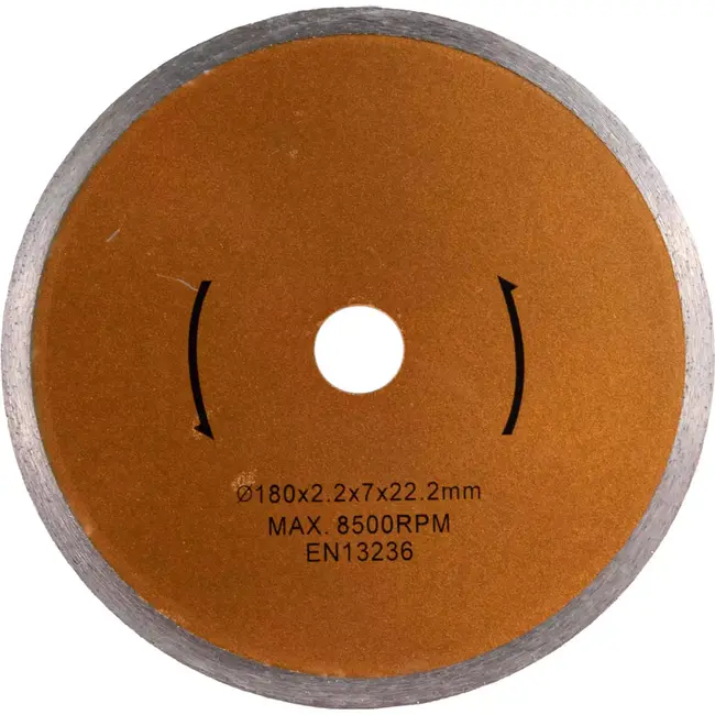 GEKO Diamant snijblad - Tegelsnijder - Continu rand - Nat/droog gebruik - 4 inch