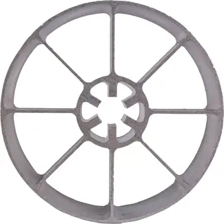 GEKO Grote aangedreven schijf - Bandschuurmachine - 150mm - Rubberen oppervlak - Lage geluidsproductie