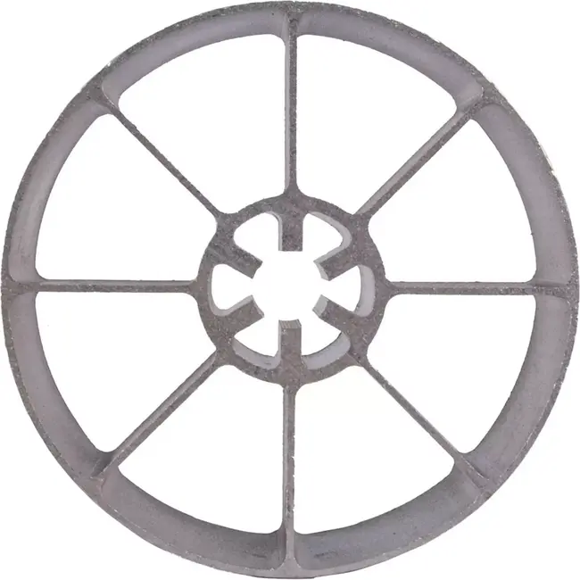 GEKO Grote aangedreven schijf - Bandschuurmachine - 150mm - Rubberen oppervlak - Lage geluidsproductie