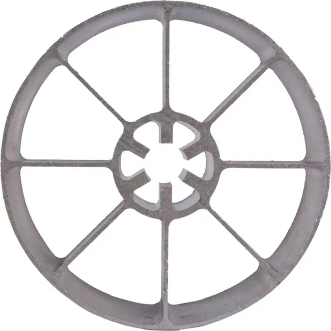 GEKO Grote aangedreven schijf - Bandschuurmachine - 150mm - Rubberen oppervlak - Lage geluidsproductie