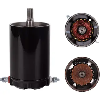 GEKO Motor voor elektrische lier - 12V - 1588 kg trekkracht - 2 kg - Geschikt voor quads en off-road voertuigen