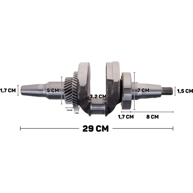Tvardy Krukas generatoronderdeel - Speciaal voor model T05004 - Reserveonderdeel - Geschikt voor stroomgeneratoren