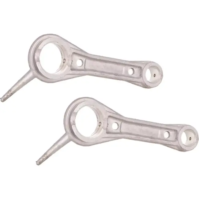 GEKO Krukas en drijfstangset - 2 stuks - Geschikt voor 14mm en 12mm pin - Inclusief naaldlager