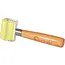 GEKO Rubberen drukroller - Houten handvat - 170x48mm - Voor plakgewichten