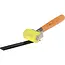 GEKO Rubberen drukroller - Houten handvat - 170x48mm - Voor plakgewichten