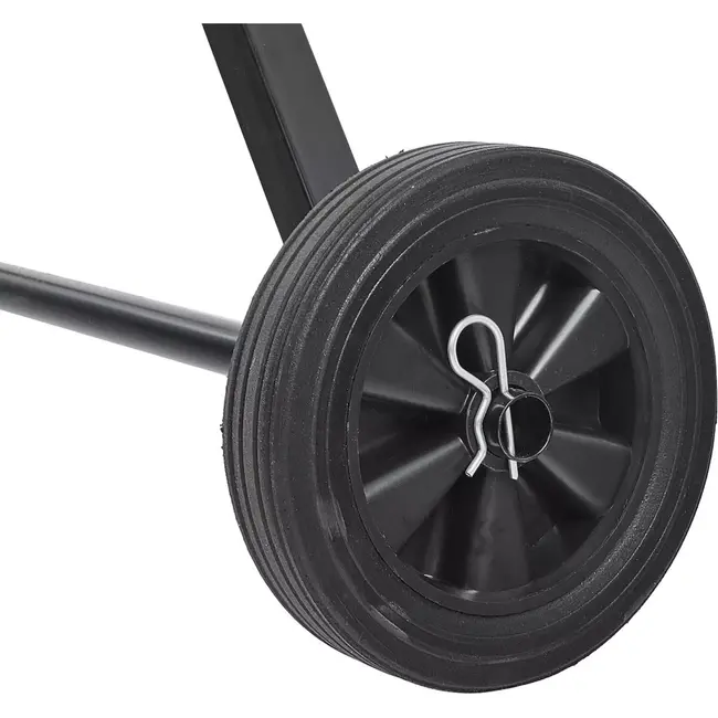 GEKO Betonmixer - 120L - 550W Motor - Stabiele Stalen Constructie - Gemakkelijk Verplaatsbaar