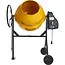 GEKO Betonmixer - 200L - 1000W - Staal - Transportwielen - 56 kg