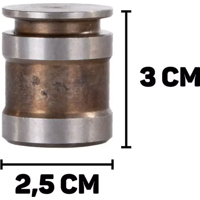 GEKO Striker - Hamerboor Accessoire - Impact Energie Overdracht - 0.1 kg - Polybag Verpakking