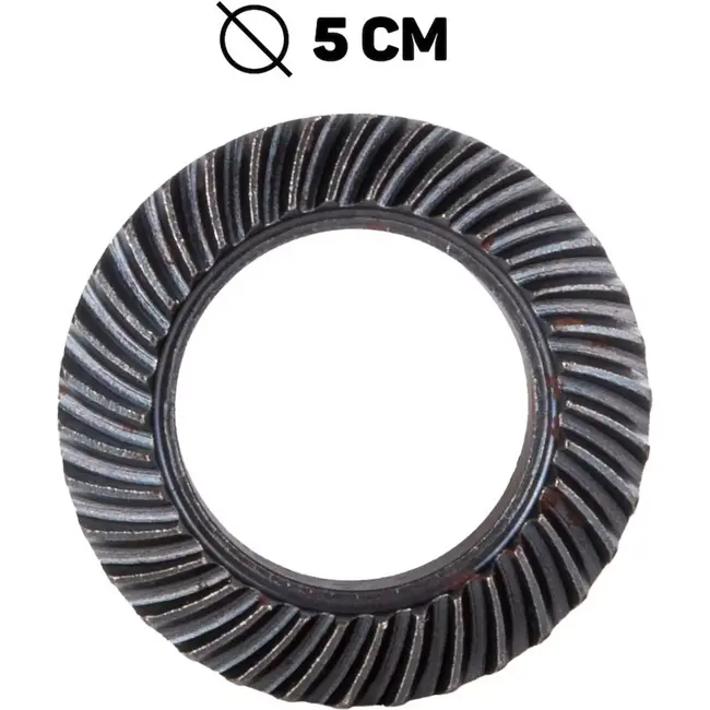 GEKO Bevel tandwiel - Hamerboor - Helixontwerp - Metaal - 24x8x9 mm