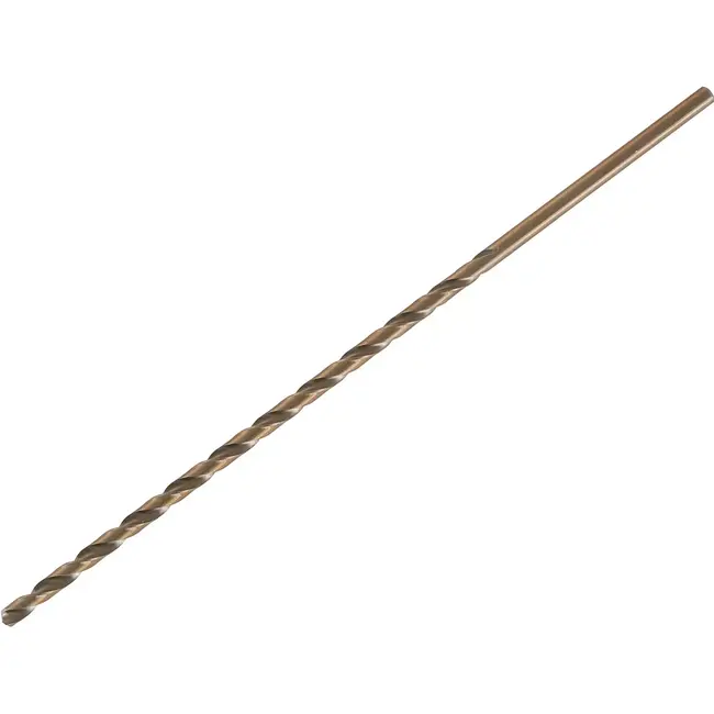 Tvardy HSS Lange Metaalboor - 6.0 mm - 260 mm - Goudkleurig - Diepe Gaten - DIN1869