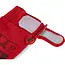 GEKO Geitenleren werkhandschoenen - Velcro sluiting - Ademend katoen - Maat 11 - Rood - 12 stuks