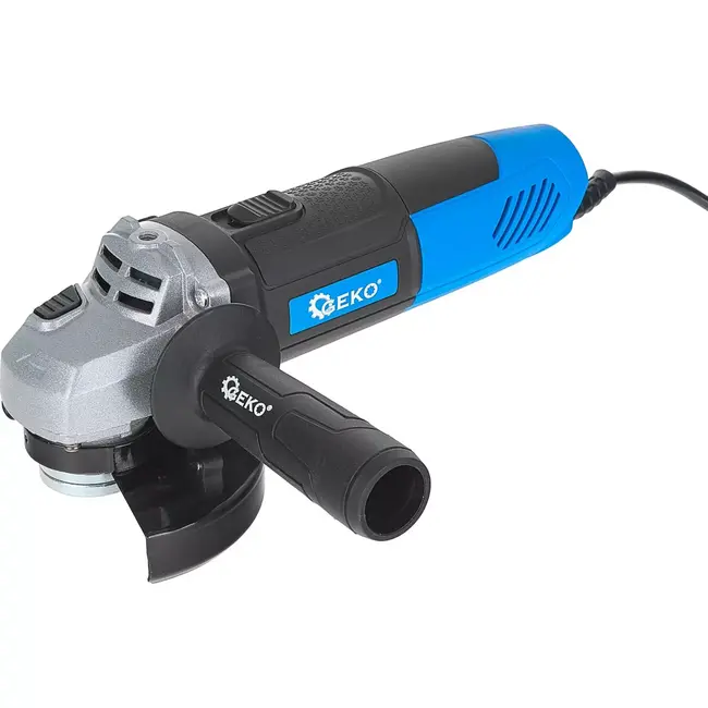 GEKO Hoekslijper - 125mm - 900W - 6 snelheden - Koperwikkeling - Ergonomisch ontwerp