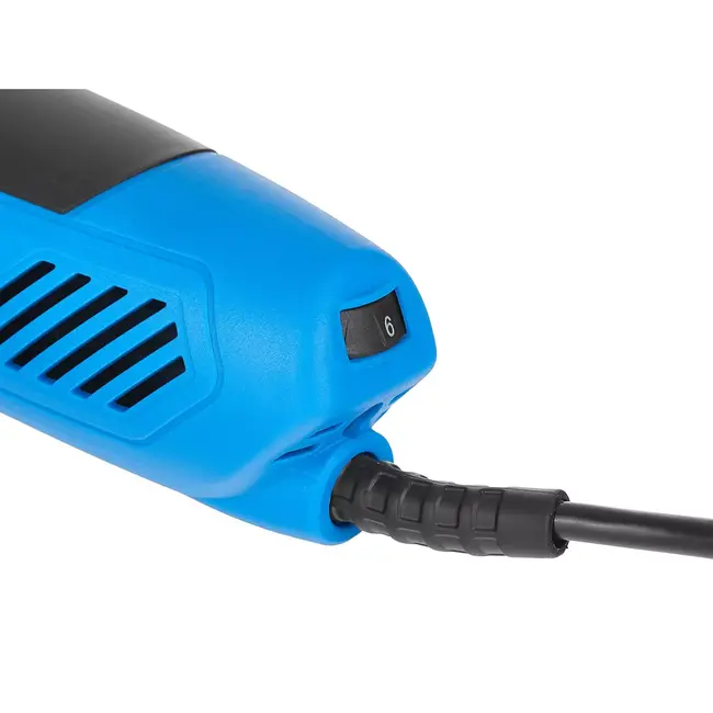 GEKO Hoekslijper - 125mm - 900W - 6 snelheden - Koperwikkeling - Ergonomisch ontwerp