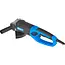 GEKO Hoekslijper - 230mm - 2100W - Koperwikkeling - 180° Draaibare Greep - Inclusief Reserve Koolborstels