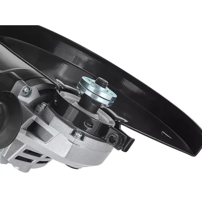 GEKO Hoekslijper - 230mm - 2100W - Koperwikkeling - 180° Draaibare Greep - Inclusief Reserve Koolborstels