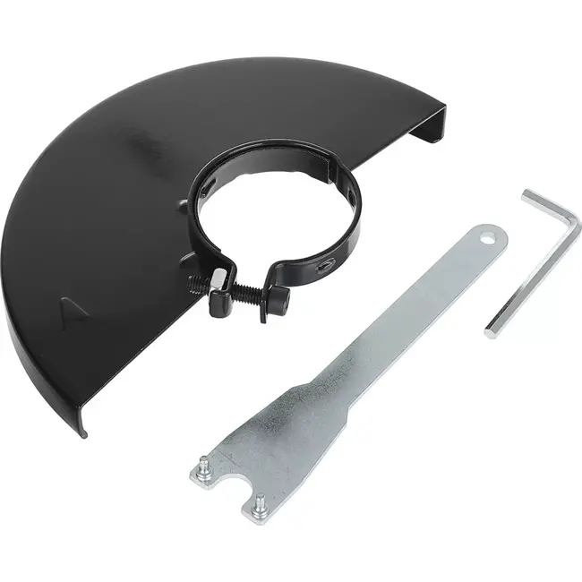 GEKO Hoekslijper - 230mm - 2100W - Koperwikkeling - 180° Draaibare Greep - Inclusief Reserve Koolborstels