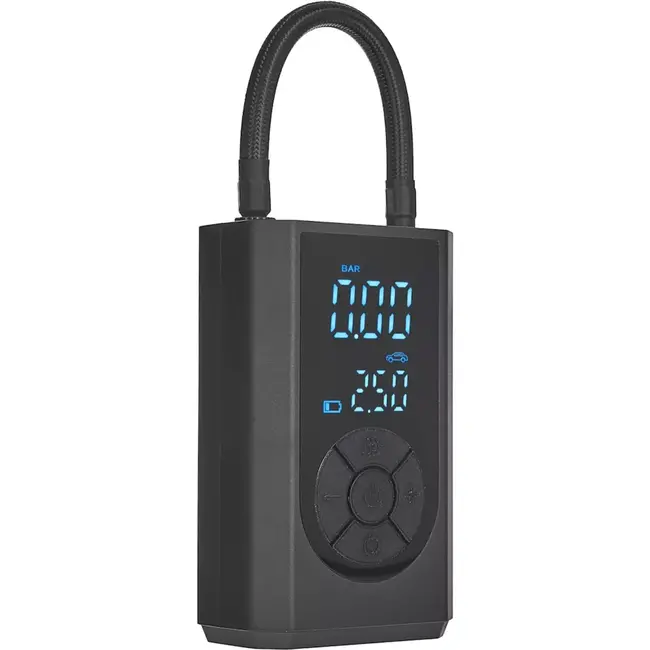 GEKO Mini compressor - 4000mAh - 84W - LED display - Automatische stop - Compact en draagbaar