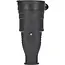 GEKO Rubberen stopcontact - 16A - IP44 - Beschermklep - Zwart