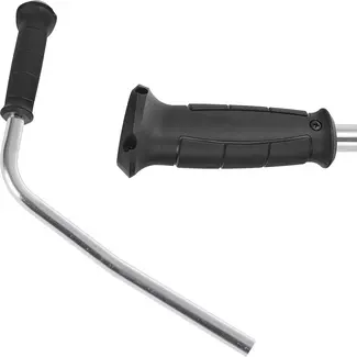 GEKO Ergonomische linkerhandgreep - Borstelmaaier - 19 mm buisdiameter - Antislip - Aluminium en kunststof