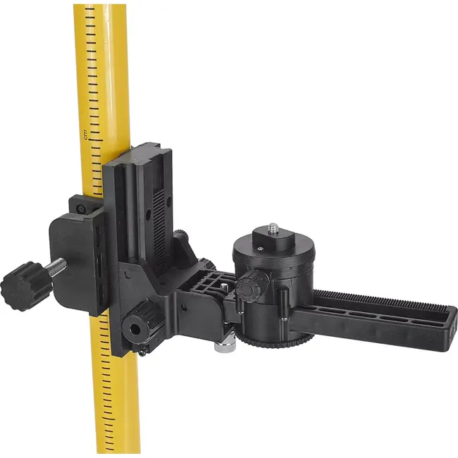 GEKO Telescopische steunpaal - 420 cm - Inclineerbare adapter - 5 modules - Transporttas