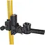 GEKO Telescopische steunpaal - 420 cm - Inclineerbare adapter - 5 modules - Transporttas